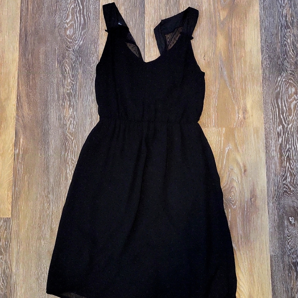 A black dress from Maurices